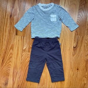 Splendid matching set 6-12 months